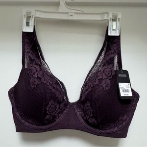 NWT Modern Movement Plum Purple Underwire Bra 34D